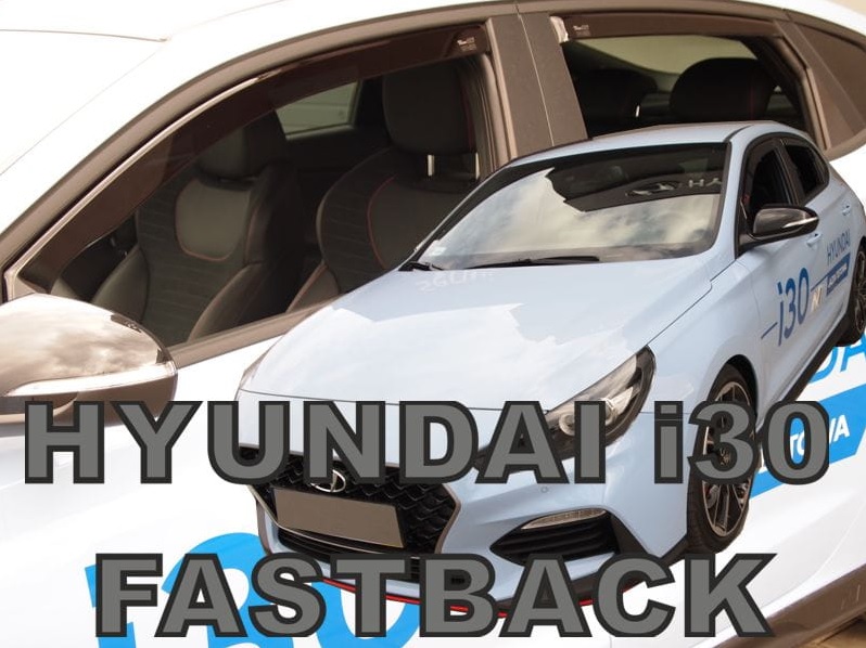 HEKO Ofuky oken - Hyundai i30 Fastback 5D r.v. 2019 (+zadní)