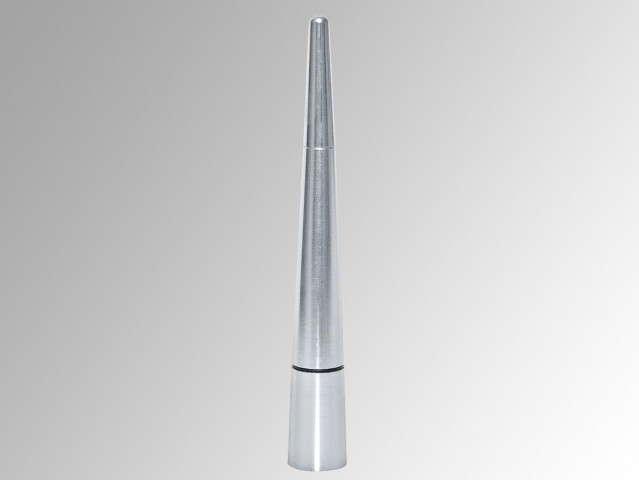 EUFAB Teleskopická hliníková střešní anténa, stříbrná, 1ks