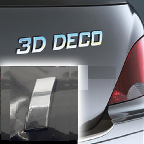 Písmeno samolepící chromové 3D-Deco - I