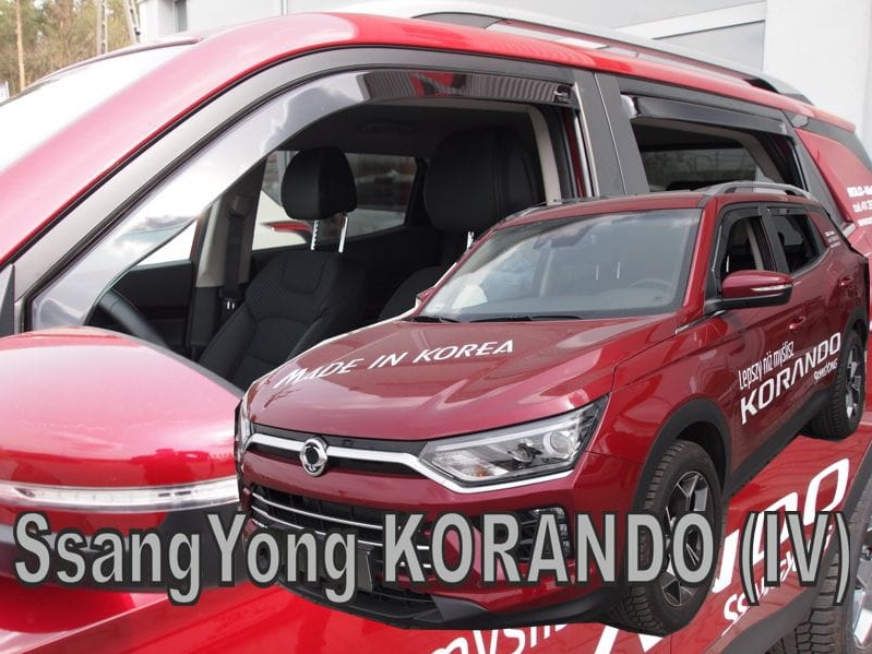 HEKO Ofuky oken - Ssangyong Korando IV r.v. 2019 (+zadní)