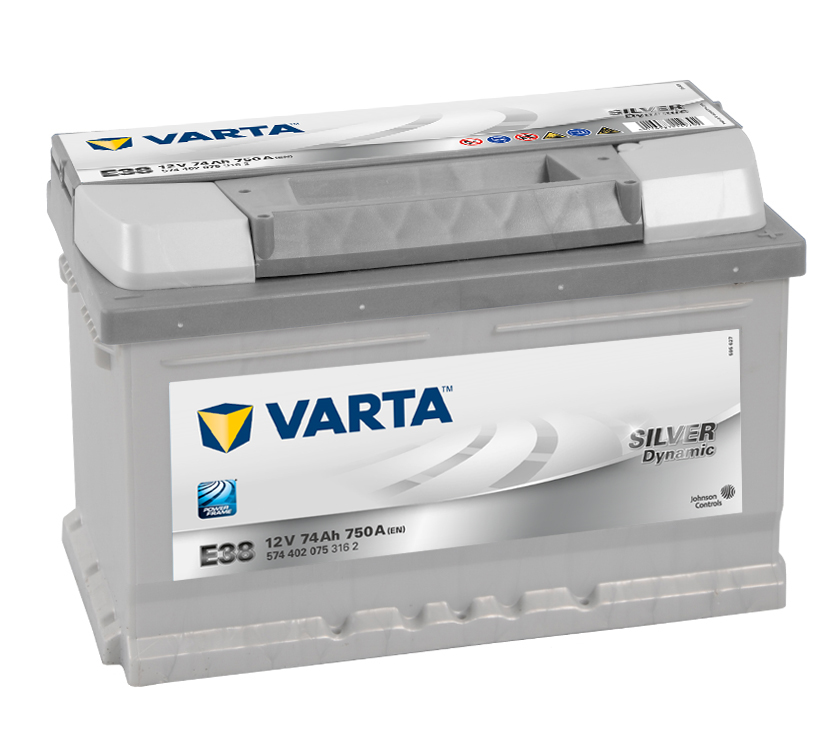 Varta Silver Dynamic 12V 74Ah 750A 574 402 075