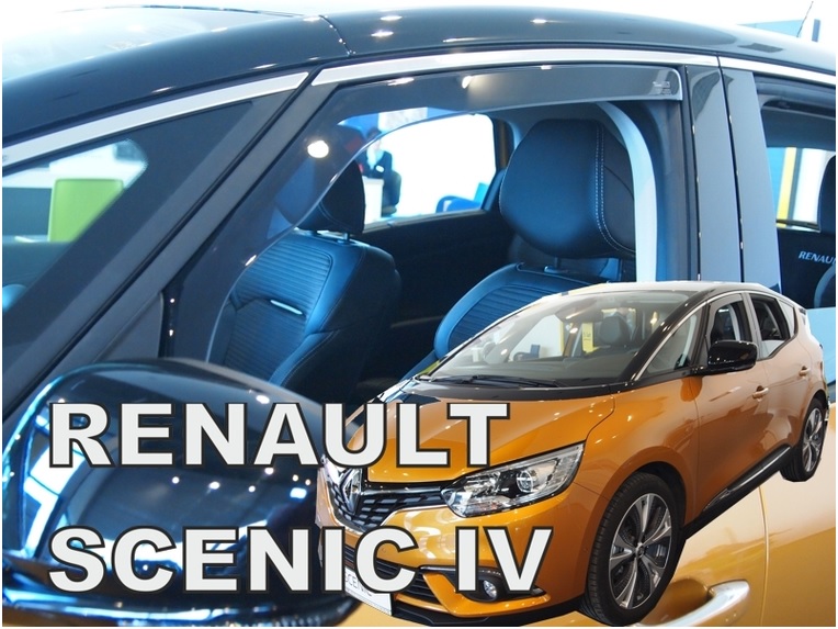 HEKO Ofuky oken - Renault Scenic 5D r.v. 2017přední