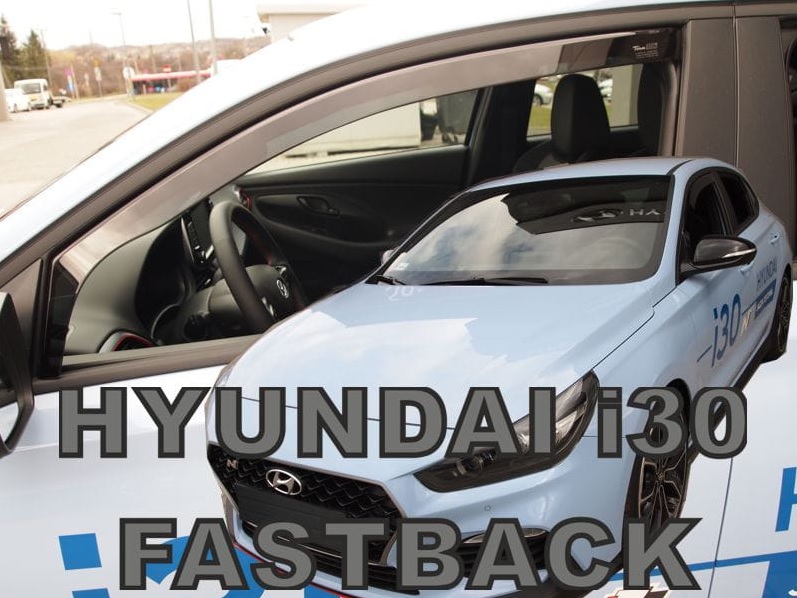 HEKO Ofuky oken - Hyundai i30 Fastback 5D r.v. 2019, přední