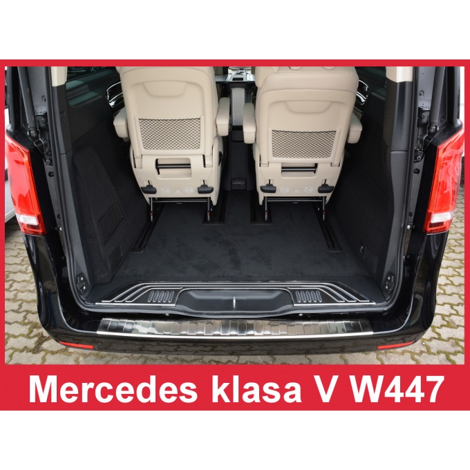AVISA Ochranná lišta hrany kufru - Mercedes V-Klasse (W447) Vito III r.v. 2014