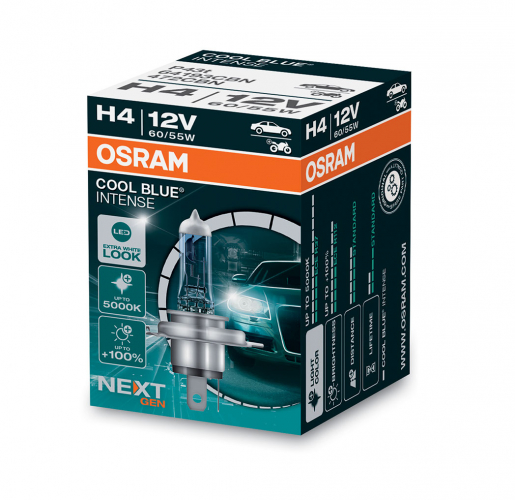 Autožárovka Osram H4 Cool Blue Next Generation 1ks - Xenon Effect 5000K