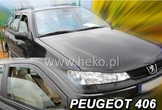 HEKO Ofuky oken - Peugeot 406 4D r.v. 1996 přední