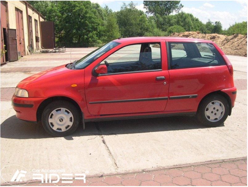 RIDER Lišty dveří Fiat Punto I r.v. 1993-1999 (3 dveře)