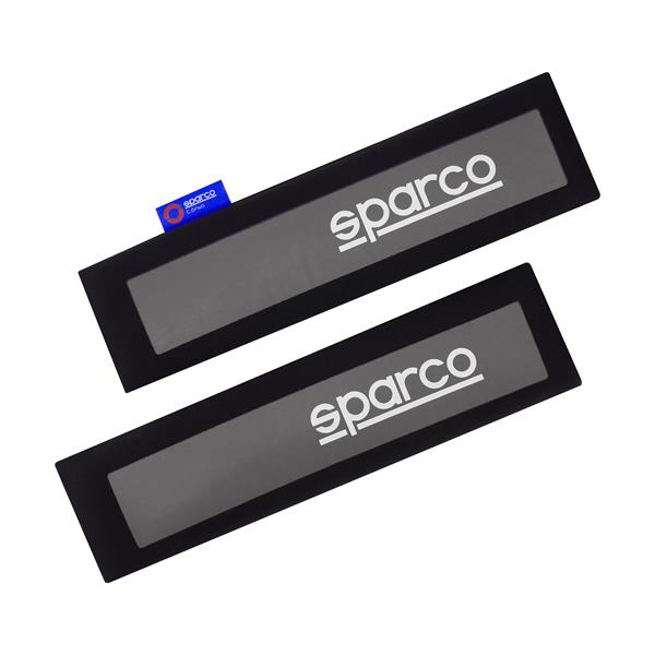Návleky na bezpečnostní pásy SPARCO šedé 24x6,5cm