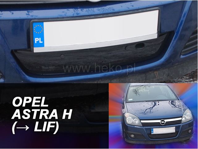 HEKO Zimní clona Opel Astra H 4/5D r.v. 2004-2007 (dolní)