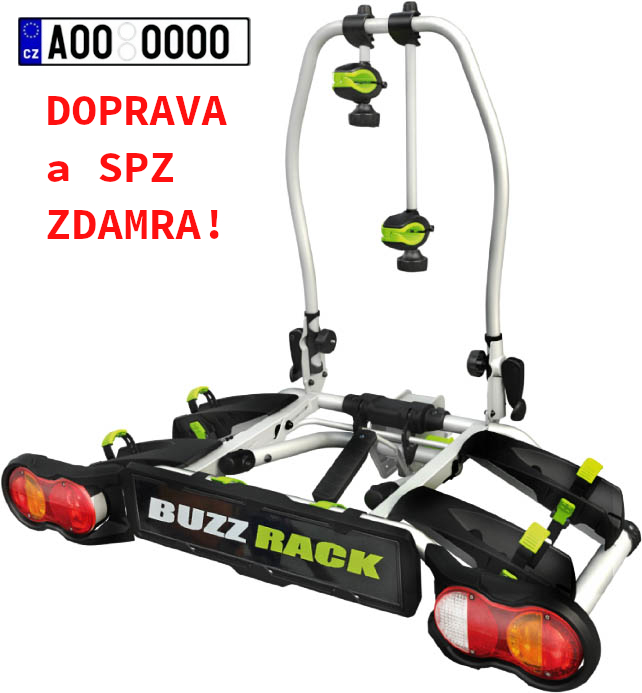 BUZZ RACK Nosič 2 jízdních kol na tažné zařízení BUZZ SPARK 2