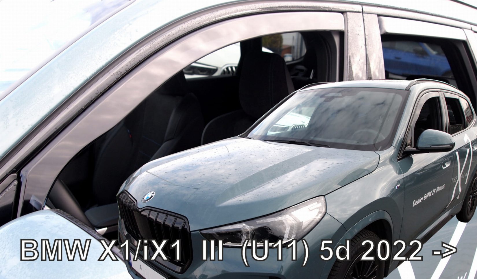 HEKO Ofuky oken - BMW X1/iX1 U11 r.v. 2022 (+zadní)