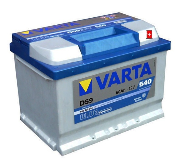 Varta Blue Dynamic 12V 60Ah 540A 560 409 054