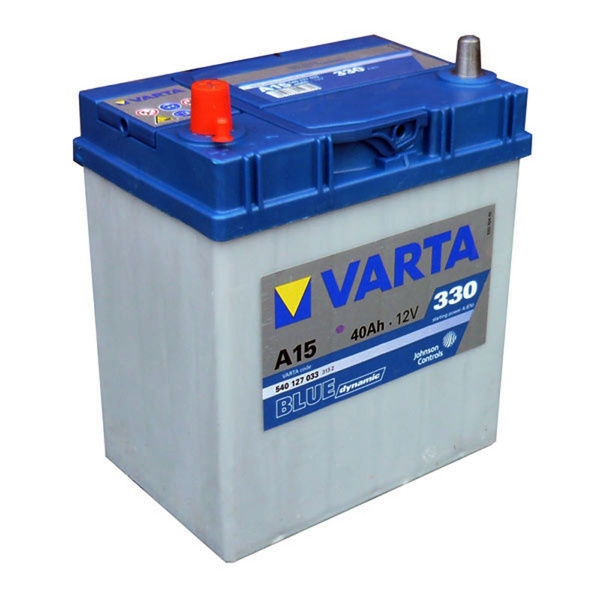 Autobaterie VARTA BLUE dynamic L+ 40Ah 12V 330A 540127