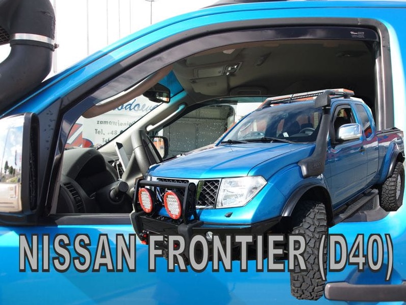 HEKO Ofuky oken - Nissan Frontier Pick up D40 r.v. 2005-2014, přední
