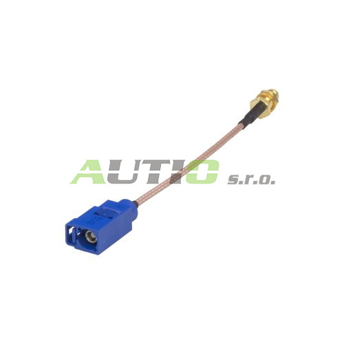 Anténní adaptér FAKRA samice GPS/samice SMA 10cm | AUTIO