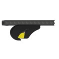 Střešní nosiče NORDRIVE SILENZIO RAIL M SUZUKI Ignis r.v. 2001-2005 s podélníky (černé tyče)