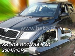 Ofuky oken - Škoda Octavia II. 5D r.v. 2004-2013 ltb, přední