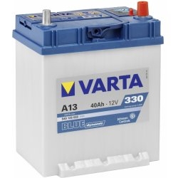 Autobaterie VARTA BLUE dynamic 40Ah 12V 330A
