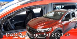 Ofuky oken - Dacia Jogger 5D r.v. 2021-> (+zadní)