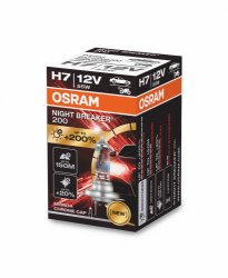 Autožárovka Osram H7 12V 55W PX26dNIGHT BREAKER 200 (+200% - 1ks)