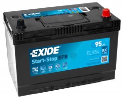 Autobaterie EXIDE START-STOP EFB 95Ah 12V 800A