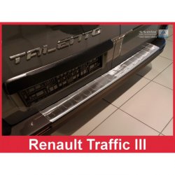 Ochranná lišta hrany kufru - Renault Trafic (Long 118cm) r.v. 2014->