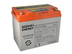 DEEP CYCLE (GEL) baterie GOOWEI ENERGY OTD75, 75Ah, 12V