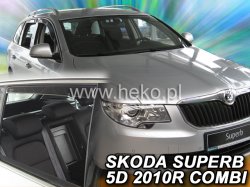 Ofuky oken - Škoda Superb 5D r.v. 2009-> (+zadní) combi