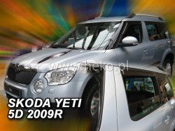 Ofuky oken - Škoda Yeti 5D r.v. 2009-> (+zadní)