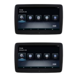 Set LCD monitorů 11,6" OS Android/USB/SD s držákem na opěrku pro Mercedes-Benz