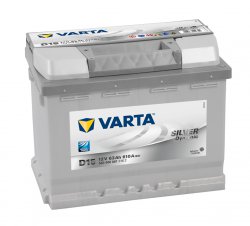 Autobaterie VARTA SILVER dynamic 63Ah 12V 610A 563400