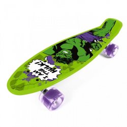 Skateboard plastový Hulk