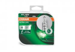 Autožárovky Osram H1 Ultra Life 3x delší životnost - 2ks