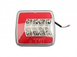 Sdružené světlo C LED - pravé s osvětlením SPZ 12 V, MULTIPA