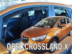 Ofuky oken - Opel Crossland X 5D r.v. 2017-> (+zadní)