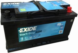 Autobaterie EXIDE START-STOP AGM 95Ah 12V 850A