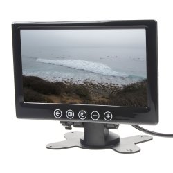 LCD monitor 7"černý na palubní desku